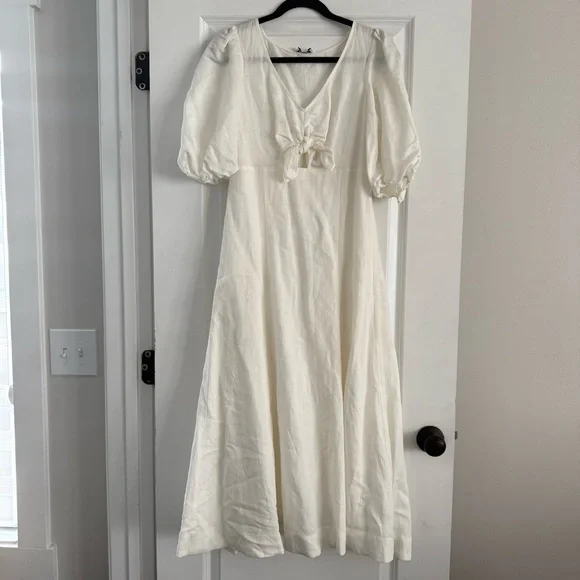 PARKER
Lillie Tie-Knot Midi Dress - Picture 4 of 9